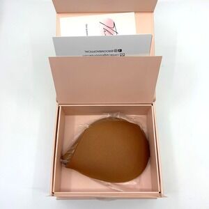 BOOMBA Demi Sticky Bra Caramel Size A Strapless Adhesive Silicone NEW